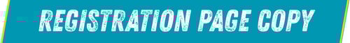 AI - Registration Page Copy