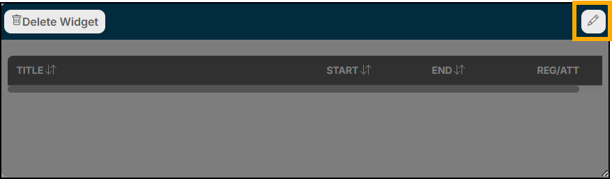 A screenshot of EventBuilder software