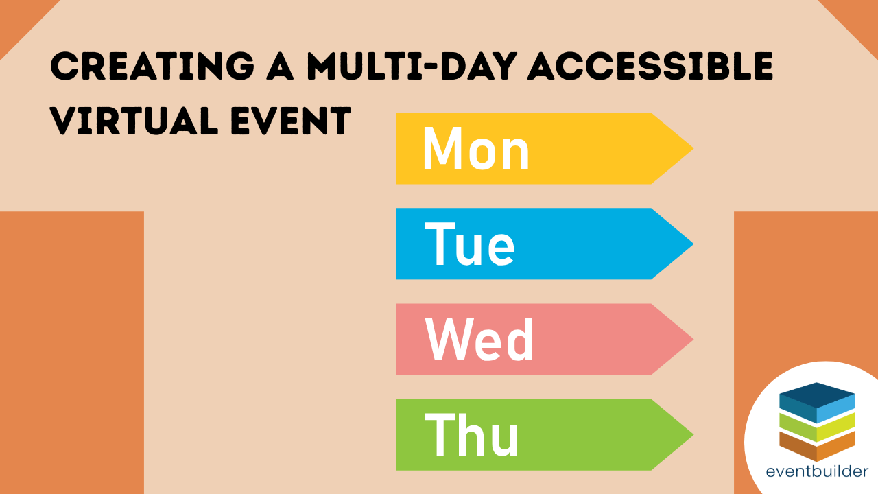Creating a Multi-Day Accessible Virtual Event
