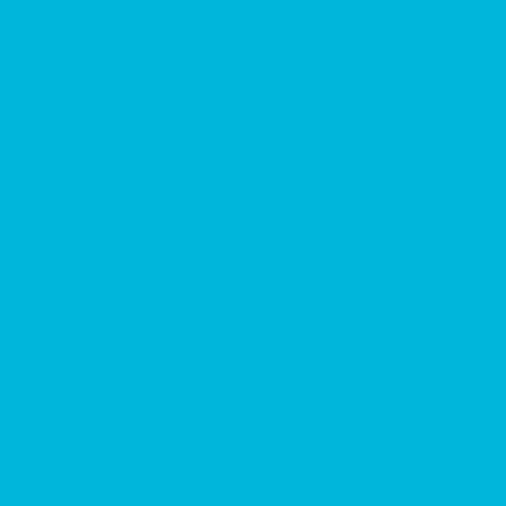 a plain mid blue square