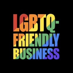 LGBTQ-Friendly-Business logo.