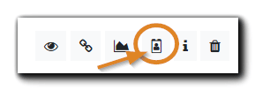 Screenshot: Event options, with the Registrant Management icon highlighted.
