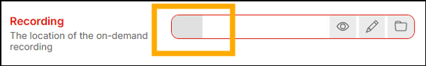 A screenshot of EventBuilder software