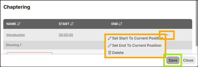 A screenshot of EventBuilder software