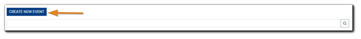 Screenshot: Create New Event and Search field, with the Create New Event button highlighted.