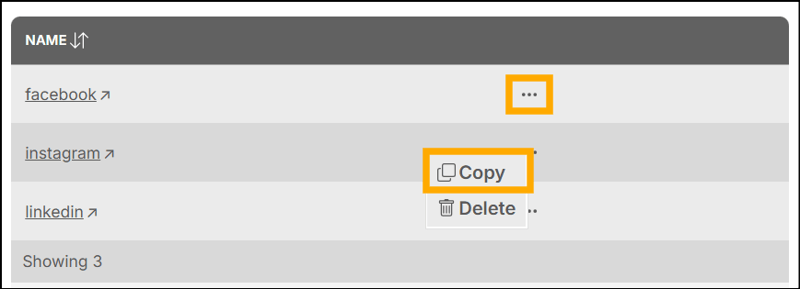 A screenshot of EventBuilder software