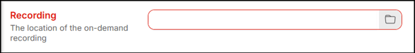A screenshot of EventBuilder software