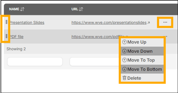 A screenshot of EventBuilder software