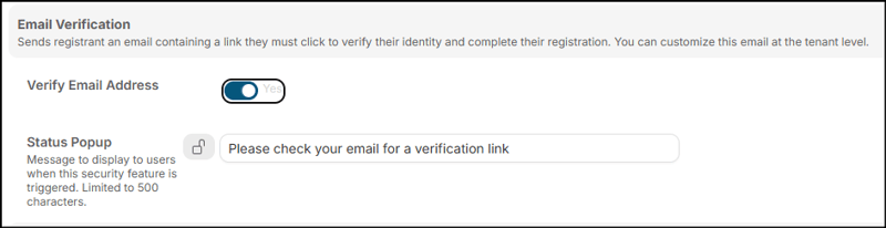 A screenshot of EventBuilder software