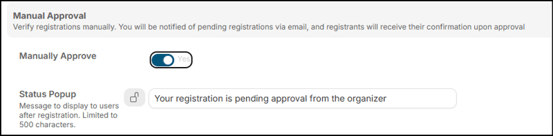 A screenshot of EventBuilder software