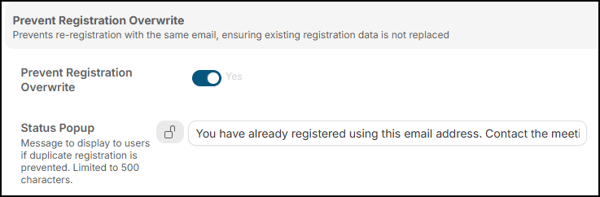 A screenshot of EventBuilder software