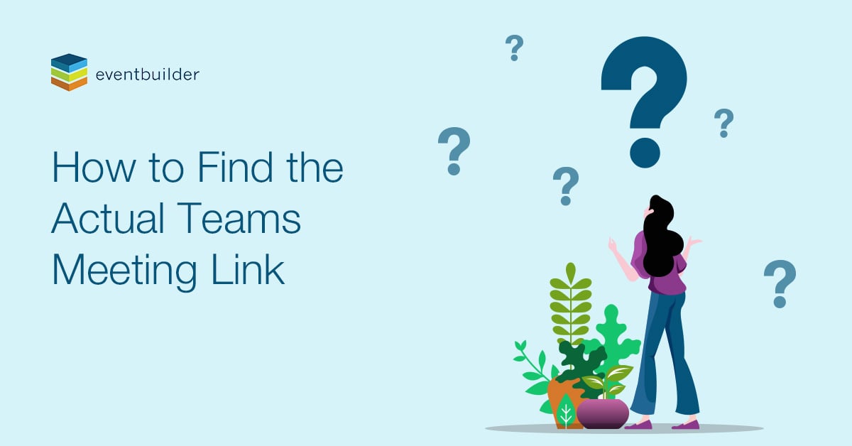 How to Find the Actual Teams Meeting Link